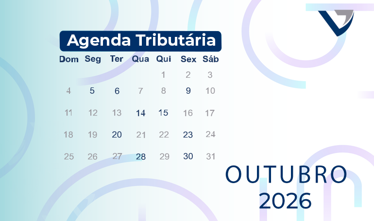 Agenda Tributária Outubro de 2026